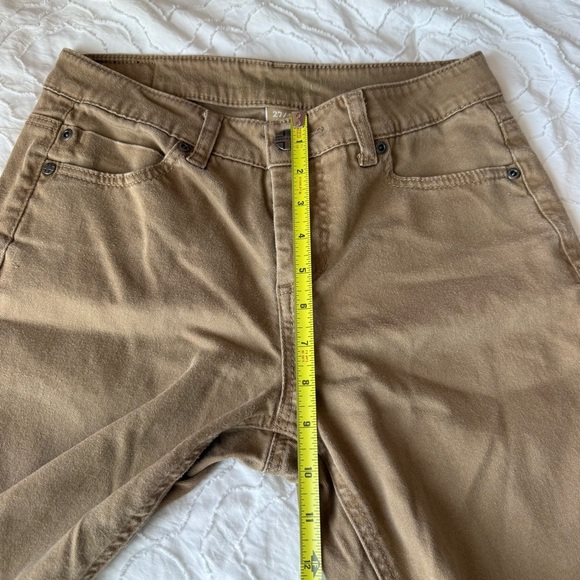 Liverpool Jeans Company Tan Straight Leg Pants Khaki - Picture 5 of 9